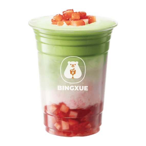 Matcha Berry Latte