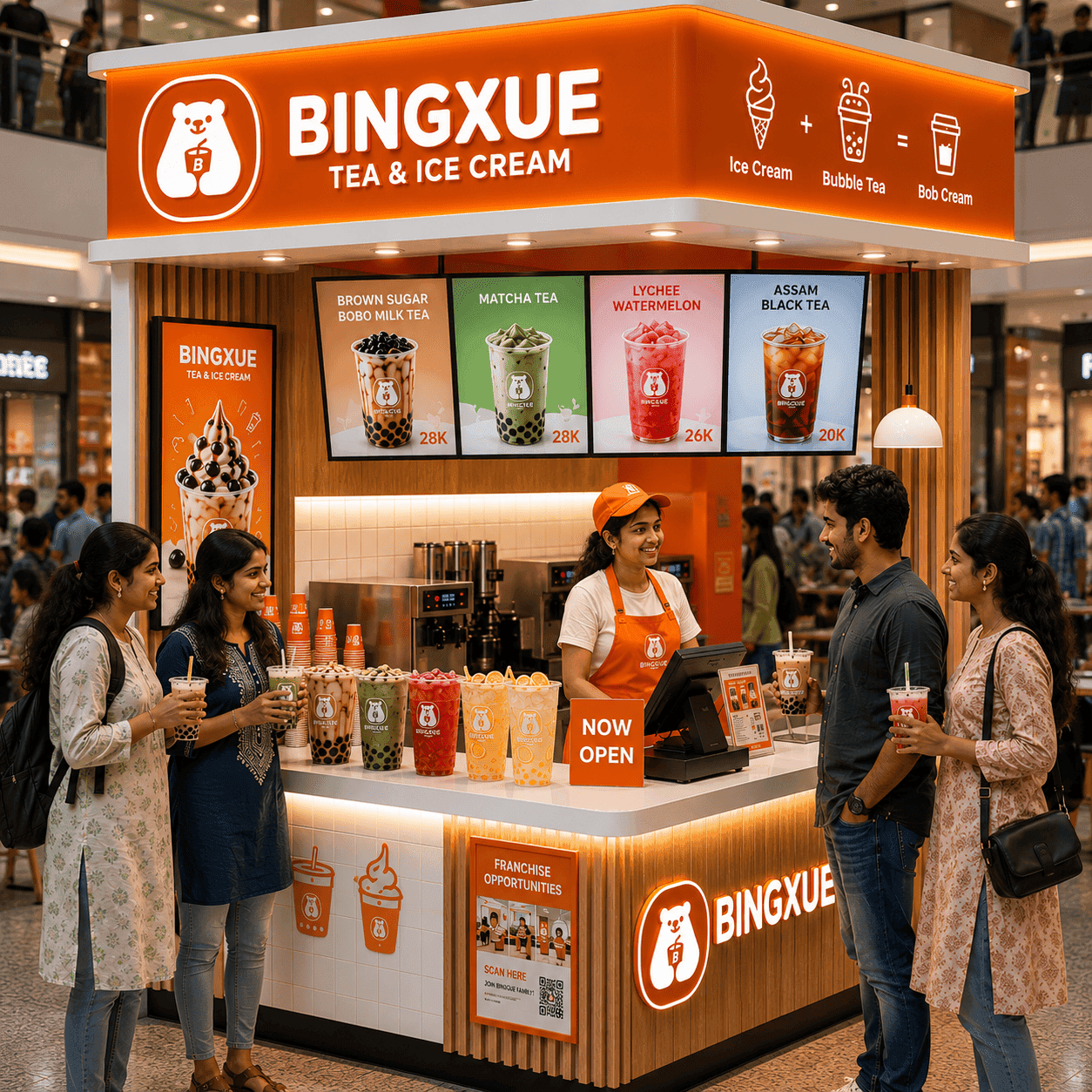 Bingxue Global Presence